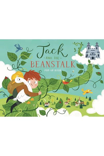 North Parade Children's book, NPP, Jack And The Beanstalk - Children's Fairy Tale Pop-Up Book, 3+ years