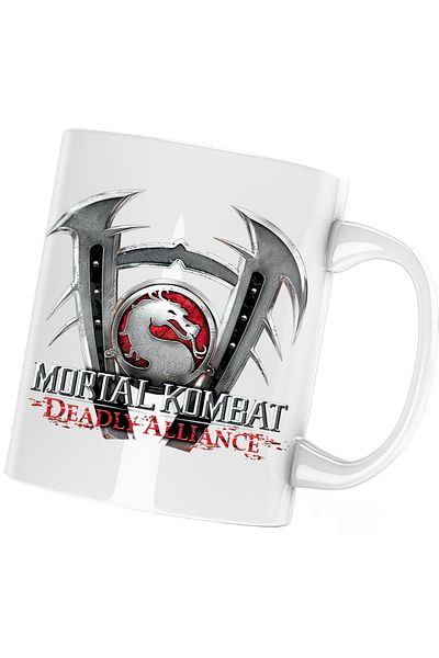 OEM Cana Mortal Kombat Deadly Alliance Shaolin Monks, alba, 330 ml