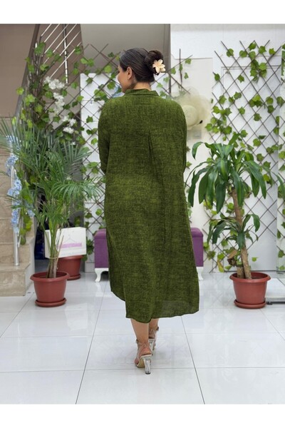 Punta Otantik YS81002 Viskon Yasemin Elbise