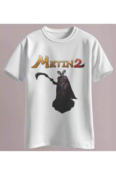 donamod Μπλουζάκι με στάμπα Metin 2 Azrail σε κανονικό σχήμα
