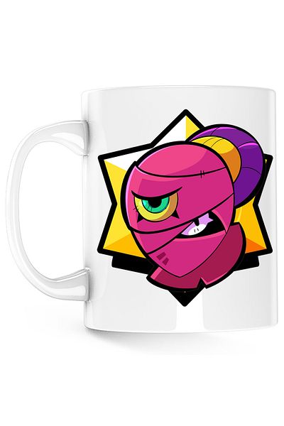 OEM Cana Tara Brawl Stars Minecraft, alba, 330 ml