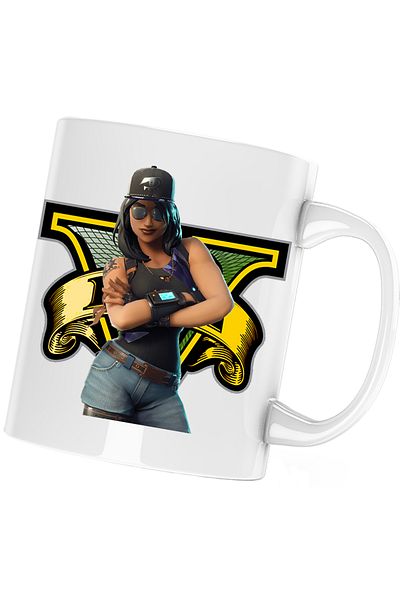 OEM Cana Fortnite Girl GTA, alba, 330 ml