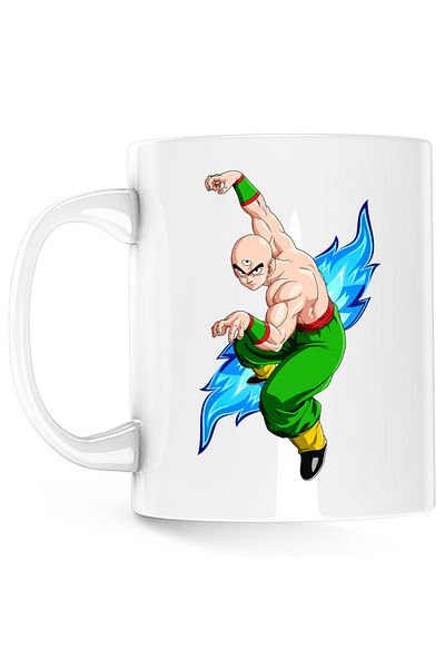 OEM Cana Dragon Ball Z Tien Shinhan Ninja Shaolin, alba, 330 ml