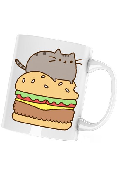 OEM Pusheen Cat Hamburger Meow