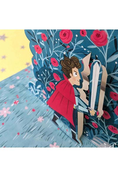 North Parade Children's book, NPP, Sleeping Beauty - Children's Pop-Up Sound Book, 3+ years