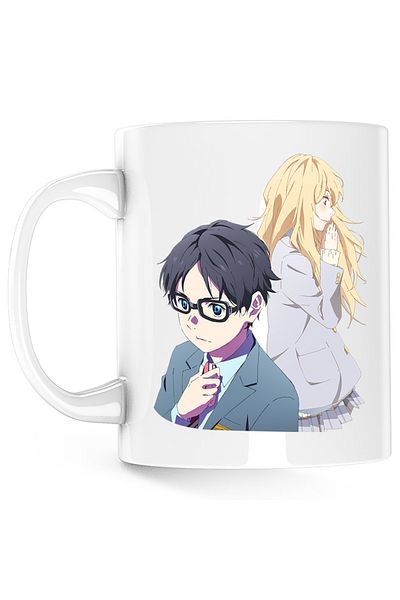 OEM Cana Your Lie in April Kousei Pianist Pian, alba, 330 ml