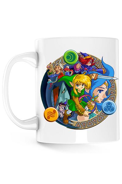 OEM Cana Legend of Zelda Magic Sky, alba, 330 ml