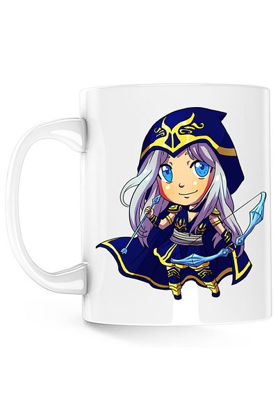 OEM Cana Chibi League of Legends Anime TikTok, white, 330 ml