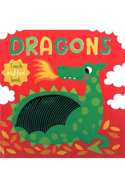 North Parade Children's book, NPP, Dragons: Touch and Feed Book, 0+ years