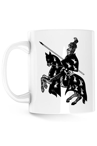 OEM Cana Age Of Empires Knight Crusades Golden Horde Knight Horse, alba, 330 ml
