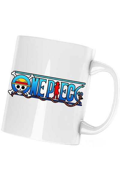 OEM Cana One Piece Anime Manga Logo Serial, alba, 330 ml
