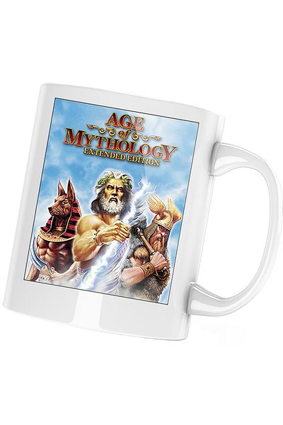 OEM Cana Age Of Empires The Titans Rise Of Nations Zeus Anubis, alba, 330 ml