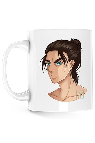 OEM Cana Attack on Titan Eren Yeager Anime Fortnite, alba, 330 ml