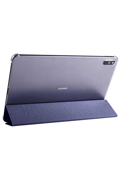 Yesnıce Huawei MatePad 11 2021 Uyumlu Standlı Arkası Şeffaf Tablet Kılıfı
