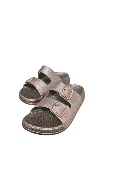 Pienn pudra bronz tokalı ortopedik terlik