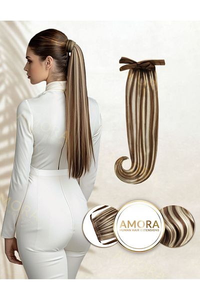 Amora Balayage Sun Kisses - Extensii Suvitate Coada Lux