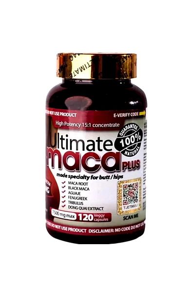 Maça Maca capsules to enlarge and tighten the buttocks