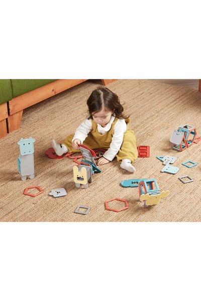 Clicstoys Magnetic building set - Magformers Animals
