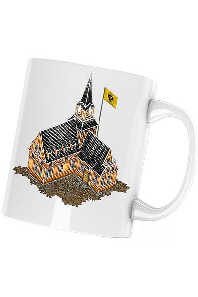 OEM Age of Empires Building Strategy Game PS4 Mug, white, 330 ml