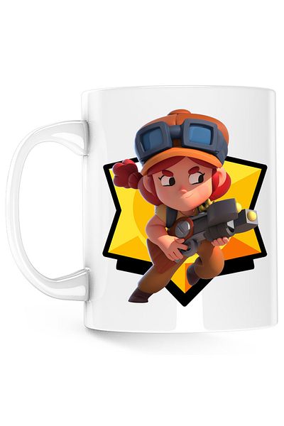 OEM Cana Jessie BrawlStars Fortnite, alba, 330 ml