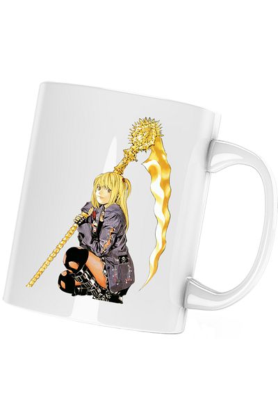 OEM Death Note Anime Misa Amane Coasa Mug, white, 330 ml