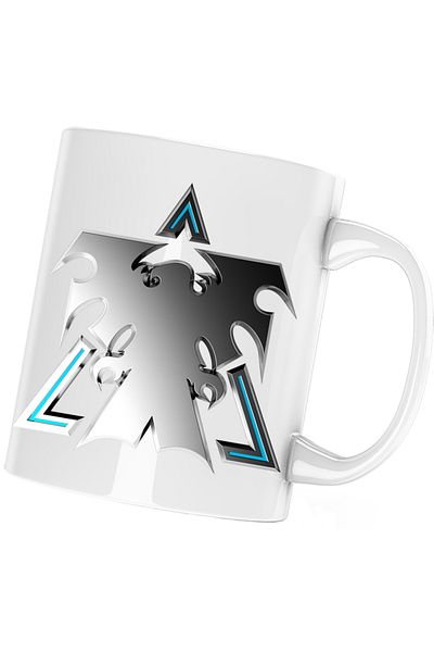 OEM Cana StarCraft 2 Terran Silver Logo Ghost, alba, 330 ml