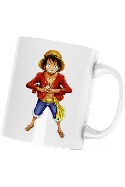 OEM Cana One Piece Monkey D Luffy Fortnite Anime, alba, 330 ml