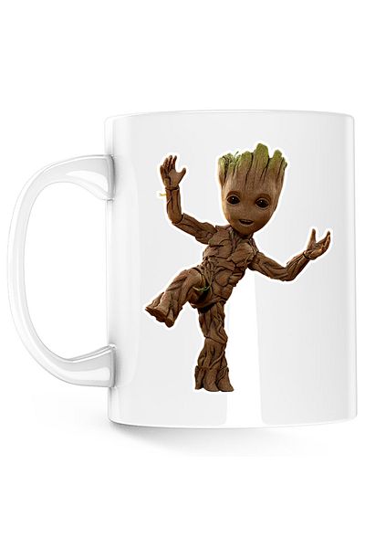 OEM Baby Groot Bebe Copacel Coworker Mug, white, 330 ml