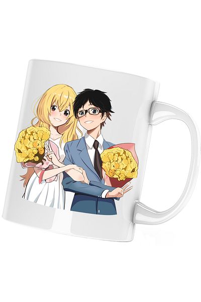 OEM Cana Your Lie in April Dragobete Valentine's Day Gift, alba, 330 ml