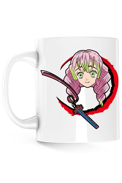OEM Cana Demon Slayer Mitsuri Kanroji Demon Horror, alba, 330 ml