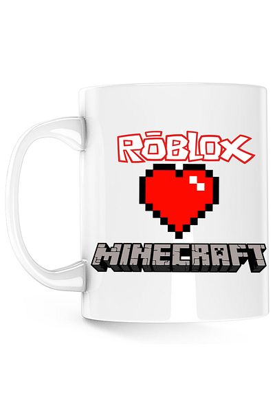 OEM Cana Roblox Minecraft Love, alba, 330 ml