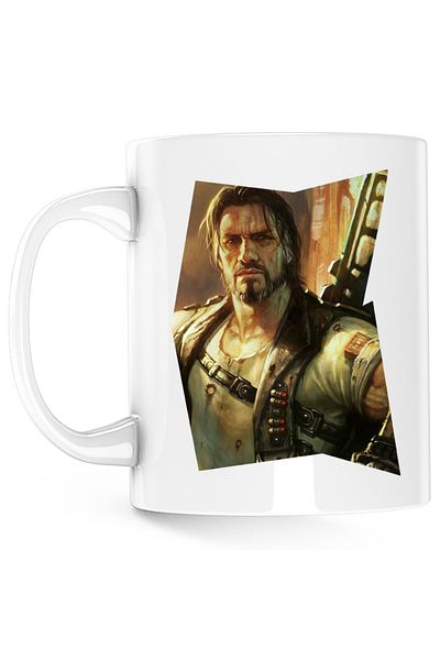 OEM Cana StarCraft 2 Jim Raynor Soldier War Veteran, alba, 330 ml