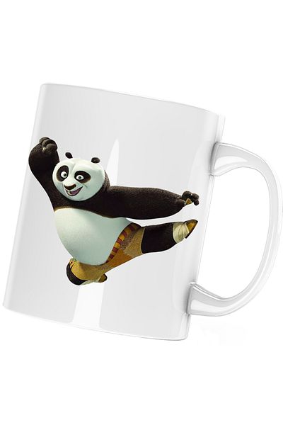 OEM Cana Kung Fu Panda Muay Thai 3D Minecraft, white, 330 ml