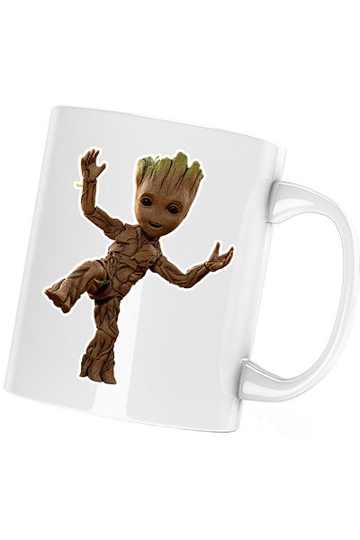 OEM Baby Groot Bebe Copacel Coworker Mug, white, 330 ml