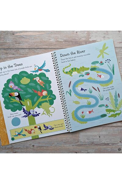 North Parade Children's book, NPP, Wild Animals (Big Sticker Activity, 3+ years old