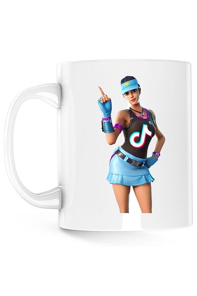 OEM Cana Volley Girl Fortnite Tiktok, alba, 330 ml