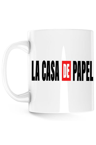 OEM Money Heist Logo, alba, 330 ml