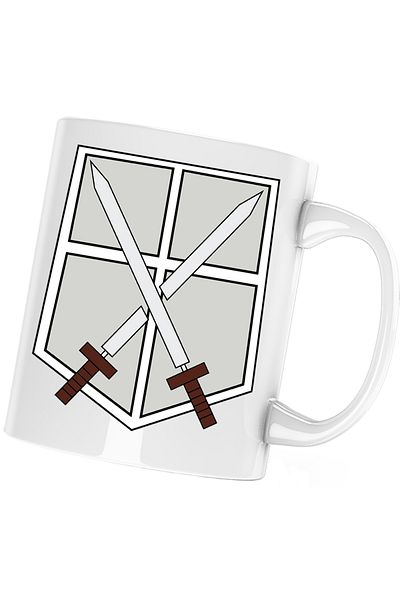 OEM Cana Attack on Titan Training Corps AOT Cadet Anime, alba, 330 ml