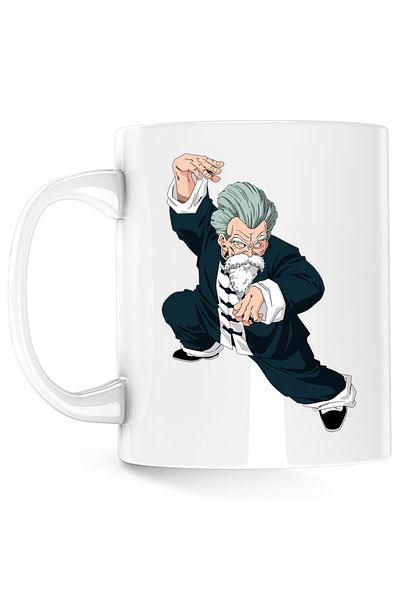 OEM Cana Dragon Ball Z Sensei Roshi Zen Yin Yang Reiki, alba, 330 ml