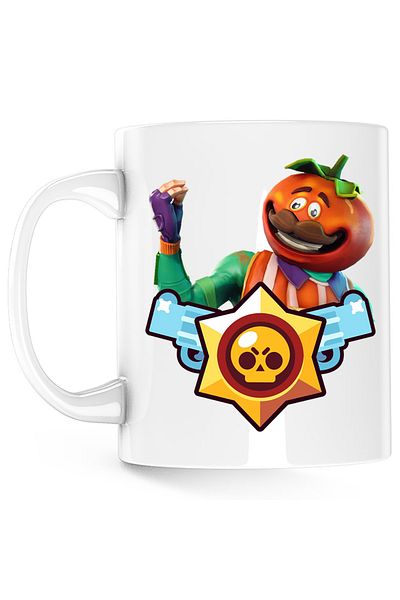 OEM Cana Tomato Man Fortnite Brawl Stars, alba, 330 ml