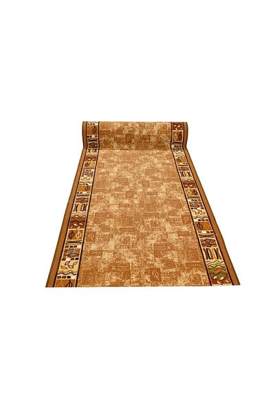 Dualhome Caro Rug Runner, Brown, Meter B - 60 Cm, 200 Cm