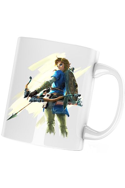 OEM Cana Legend of Zelda Arcas Link Minecraft, alba, 330 ml