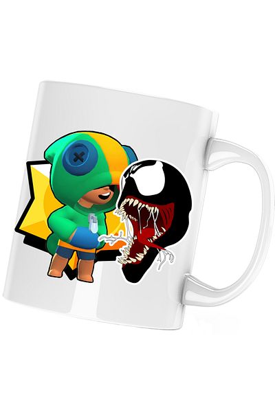OEM Cana Venom Brawl Stars Leon Epic Fight, alba, 330 ml
