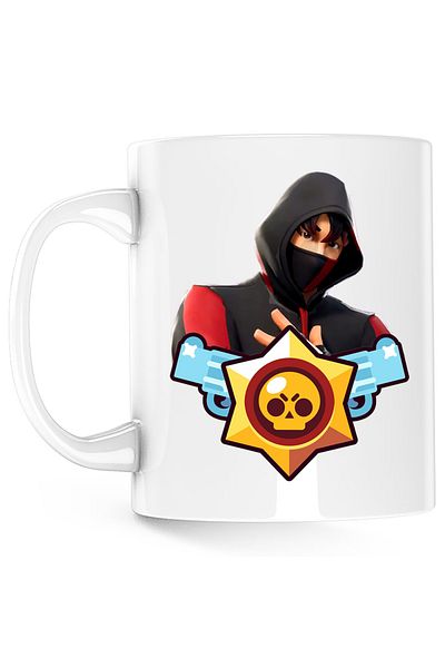 OEM Cana Bambi Fortnite Brawl Stars, alba, 330 ml