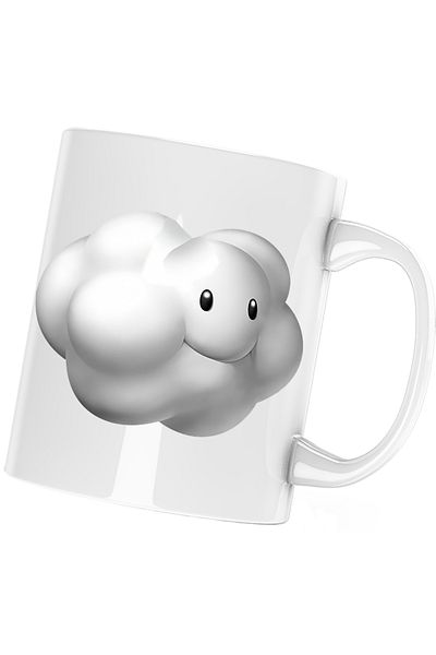 OEM Cana Super Mario Bros Nor Wii 3D World, alba, 330 ml