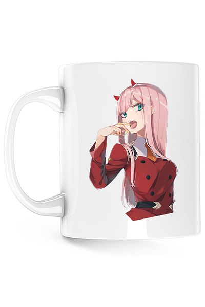 OEM Cana Zero Two Pilot Darling in the FranXX Anime, alba, 330 ml