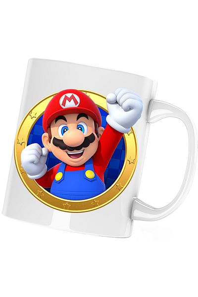 OEM Cana Super Mario Bros Arcade Good Vibe, alba, 330 ml