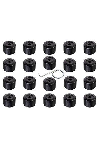 Kraftvoll Volkswagen Audi Seat Skoda Bijon Kapak Seti 16 Adet Normal 4 Adet Ş...