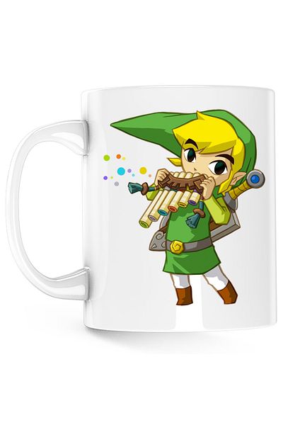 OEM Cana Legend of Zelda Link Spiridus Elf, alba, 330 ml