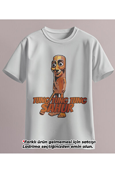 donamod Tricou Tung Tung Tung Sahur italian Brainrot Meme
